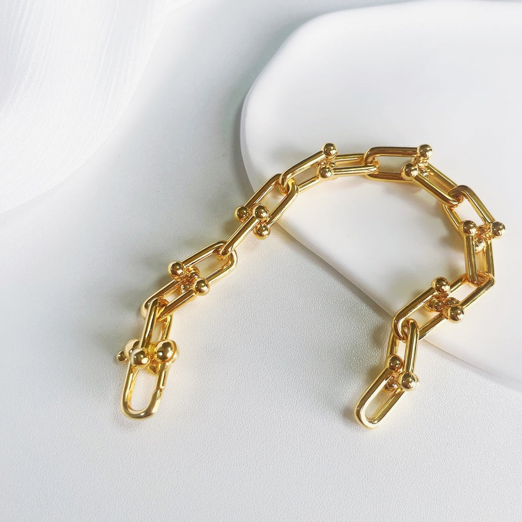 Tiffany Hardwear Gold Bracelet