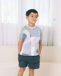 Serenity Peaks Kids Collar Shirt
