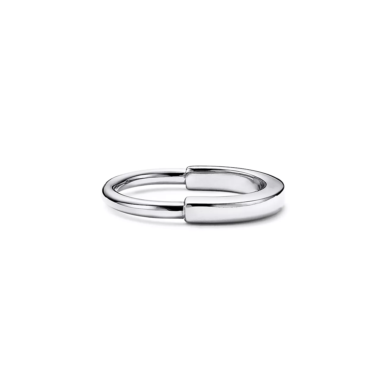 Tiffany Lock Ring Silver