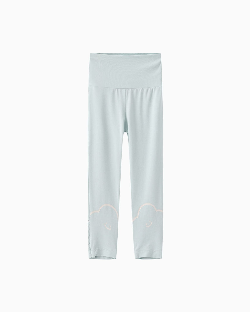 2-way Cloud Baby Leggings - Sea Breeze
