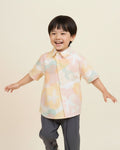 Blissful Blooms Asymmetrical Kids Shirt