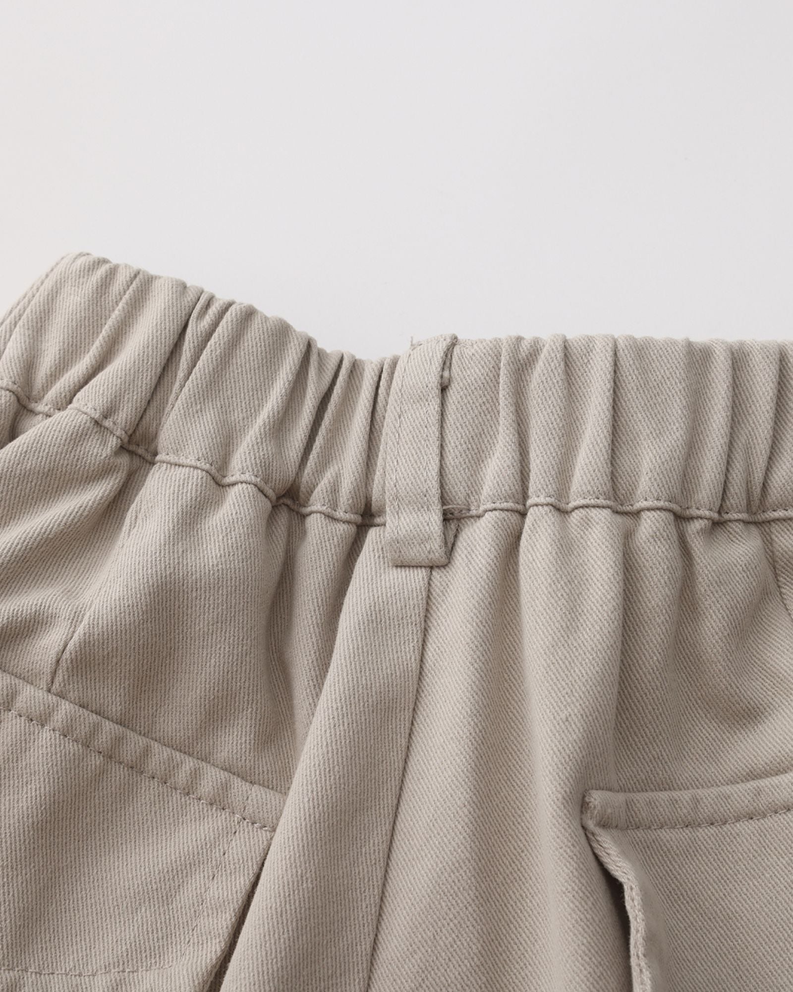 Pre-order: Grey Cuffed Shorts