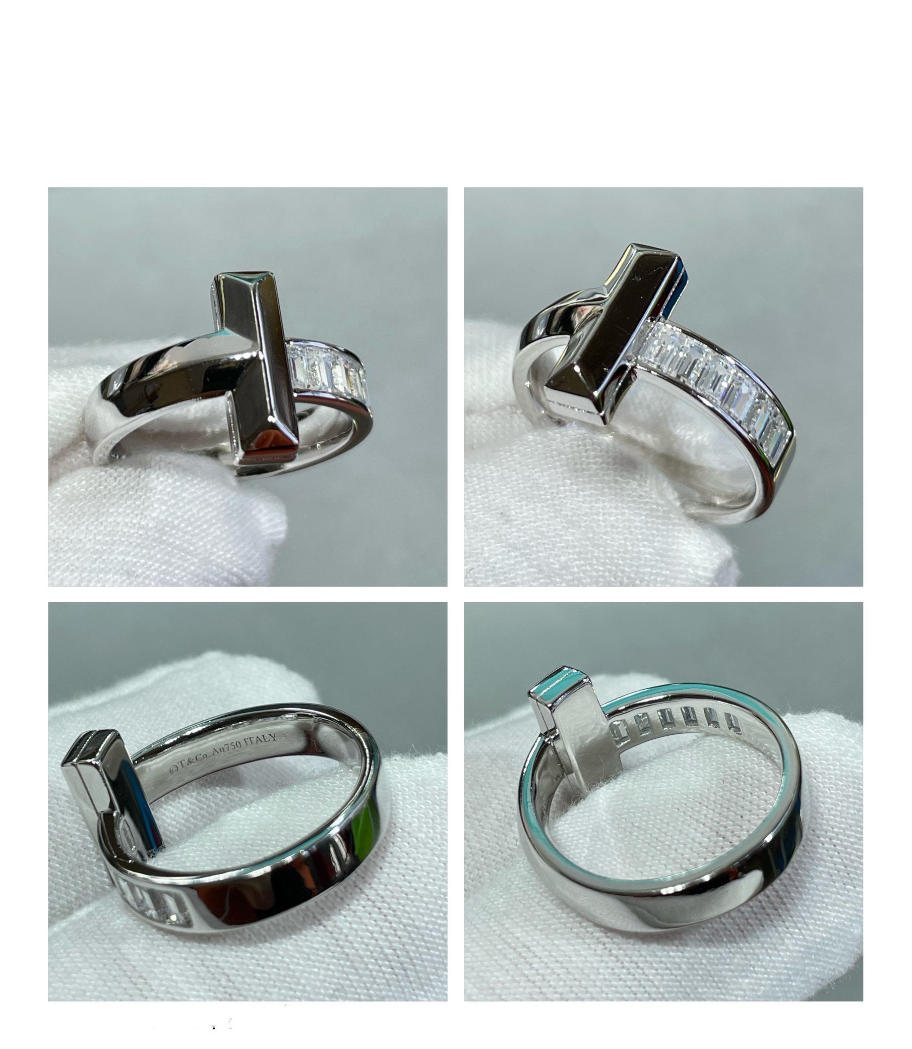 Tiffany T1 Wide 4.5MM Cubic Zirconia Ring