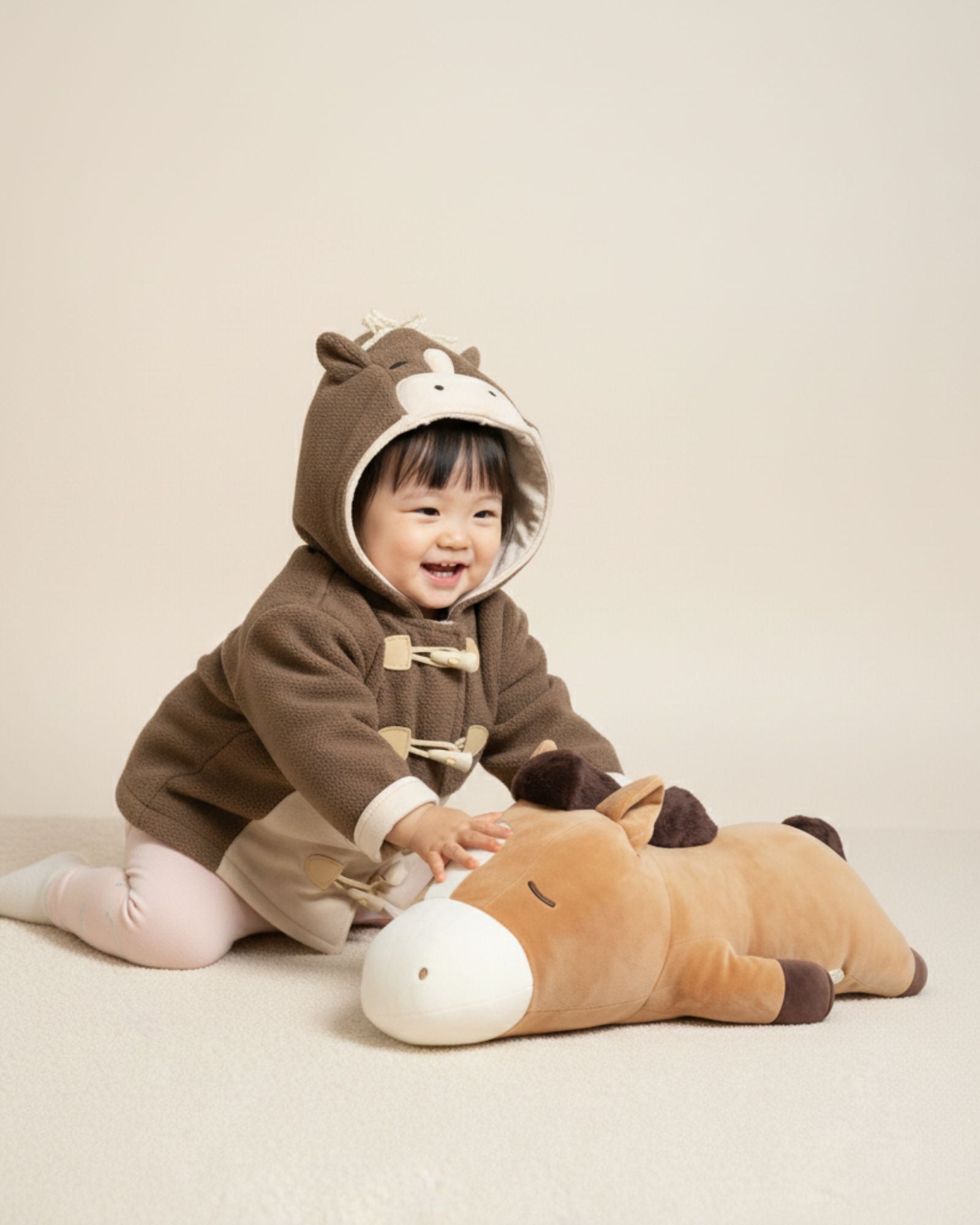Pre-order: Pony Fleece Hoodie Coat