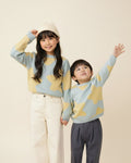 Lucky Stars Knitted Sweatshirt (Kids & Adults)