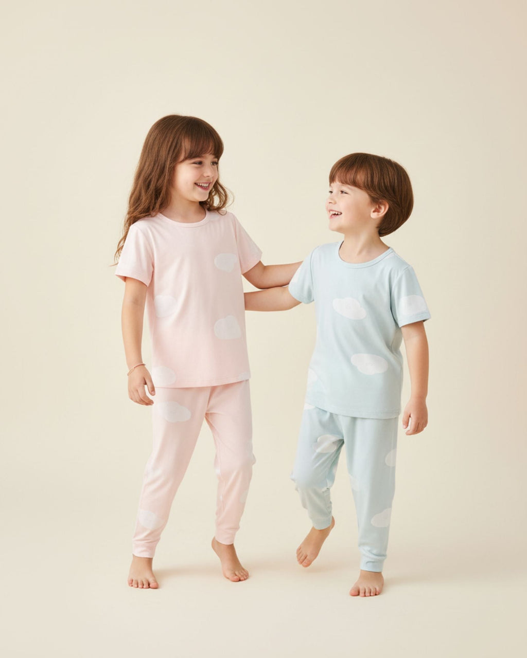 Spring Cloud Pyjamas Set - Sea Breeze