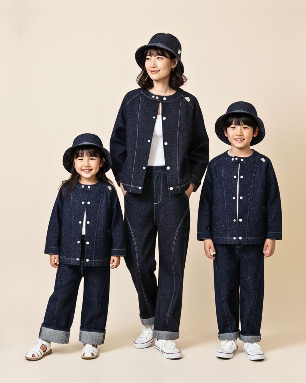 Pre-order: Sprinkles Denim Pants (Kids & Adults)