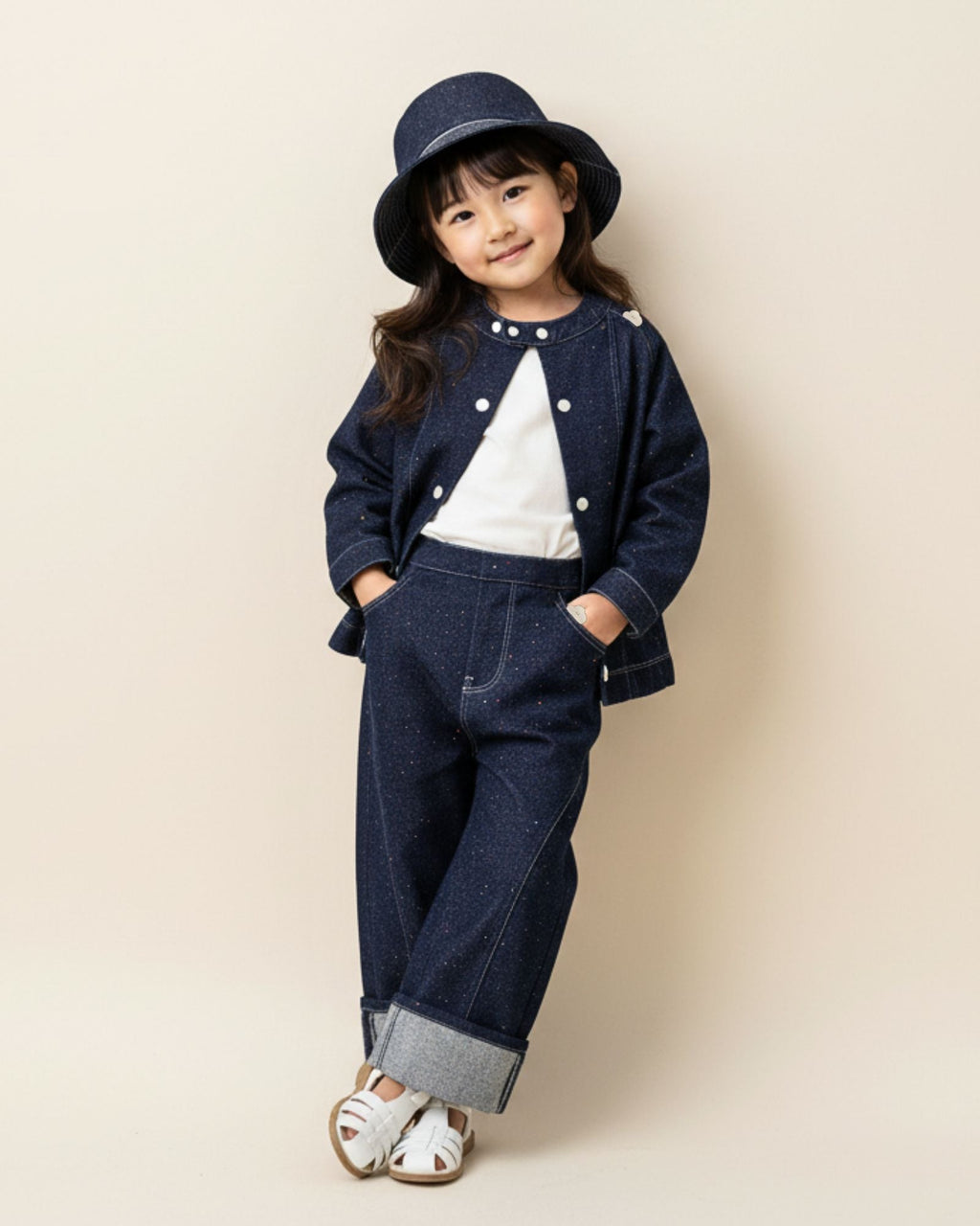Pre-order: Sprinkles Denim Pants (Kids & Adults)
