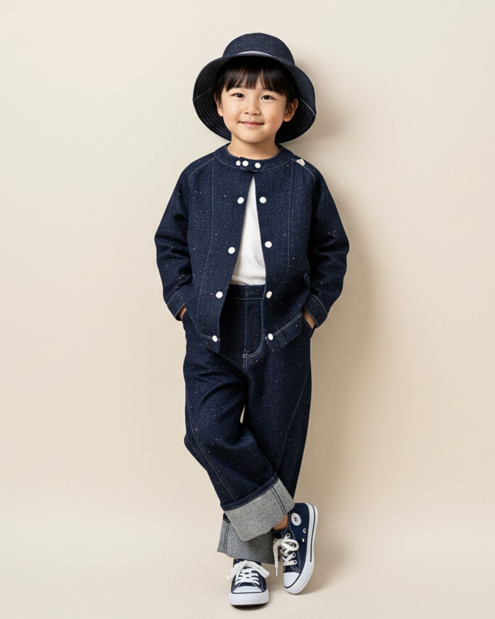Pre-order: Sprinkles Denim Pants (Kids & Adults)