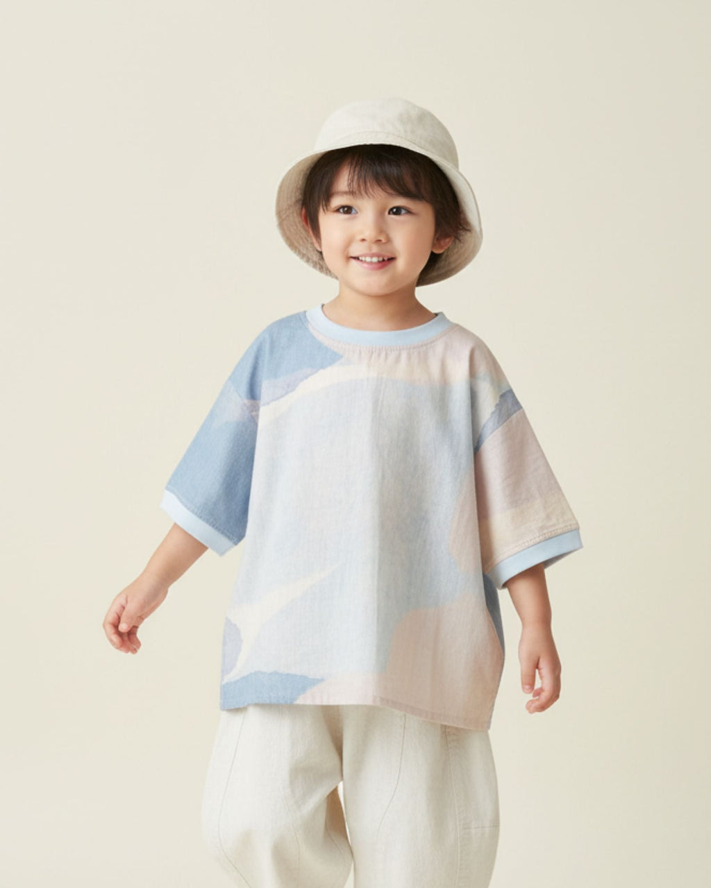 Sunlit Sparks Crew Neck Kids Shirt