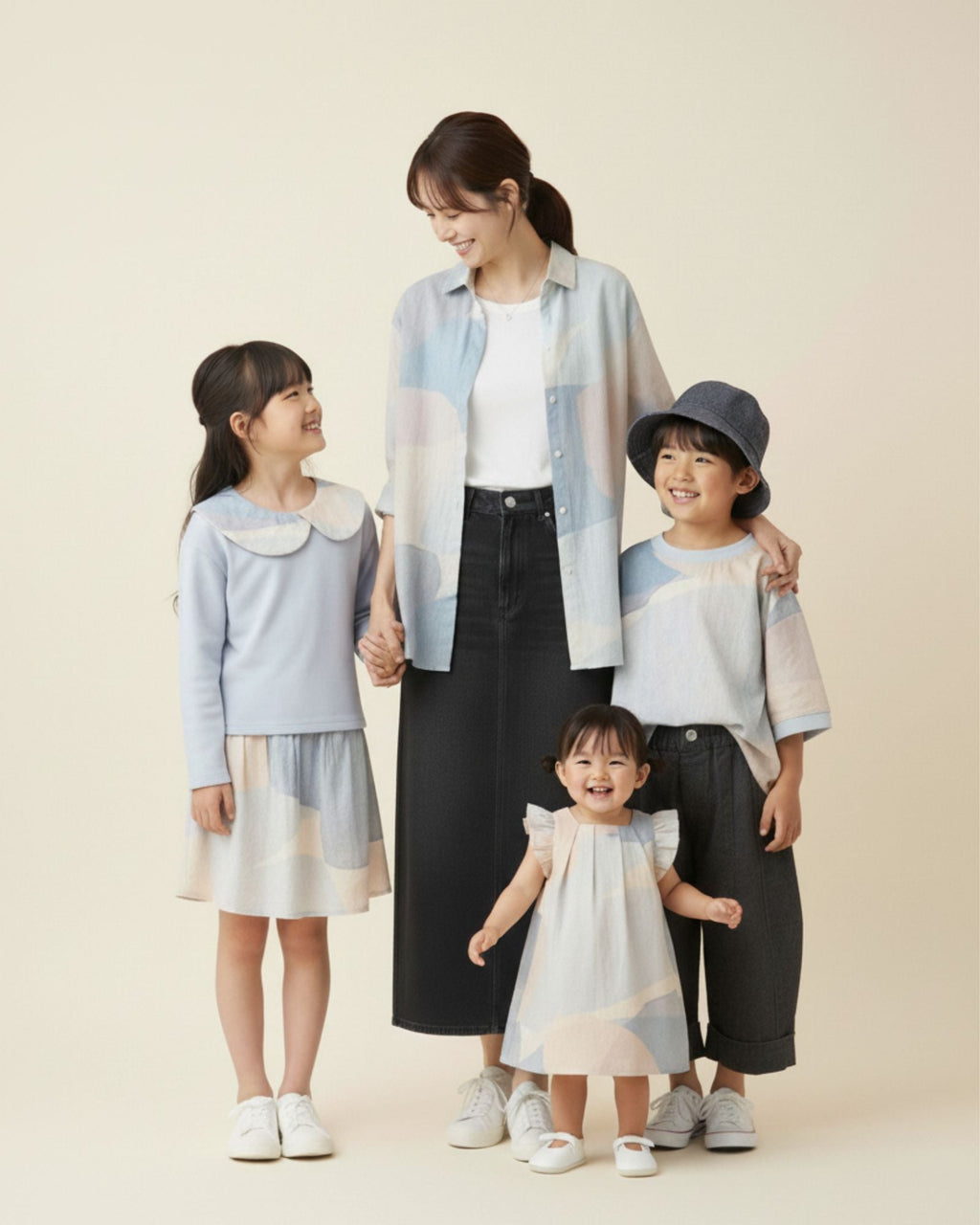 Sunlit Sparks Crew Neck Kids Shirt