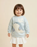 Whale of a Time Long Sleeves Kids Sweatshirt