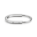 Tiffany Lock Bracelet 8 Cubic Zirconia